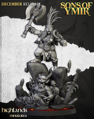 Dwarf Demonseeker - Sons of Ymir - Highlands Miniatures - Sigmarite Boutique