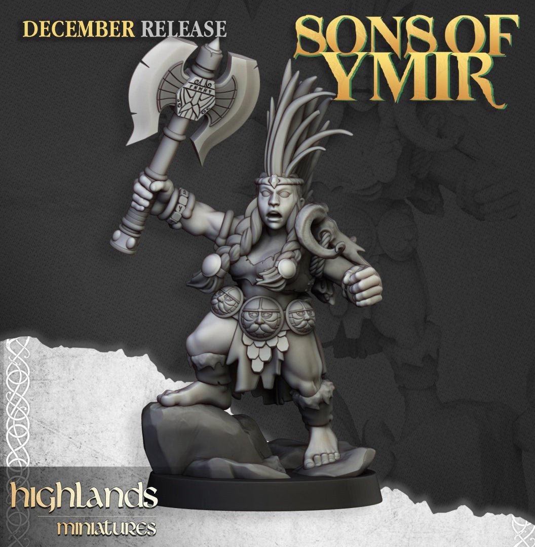 Dwarf Demonseeker - Sons of Ymir - Highlands Miniatures - Sigmarite Boutique