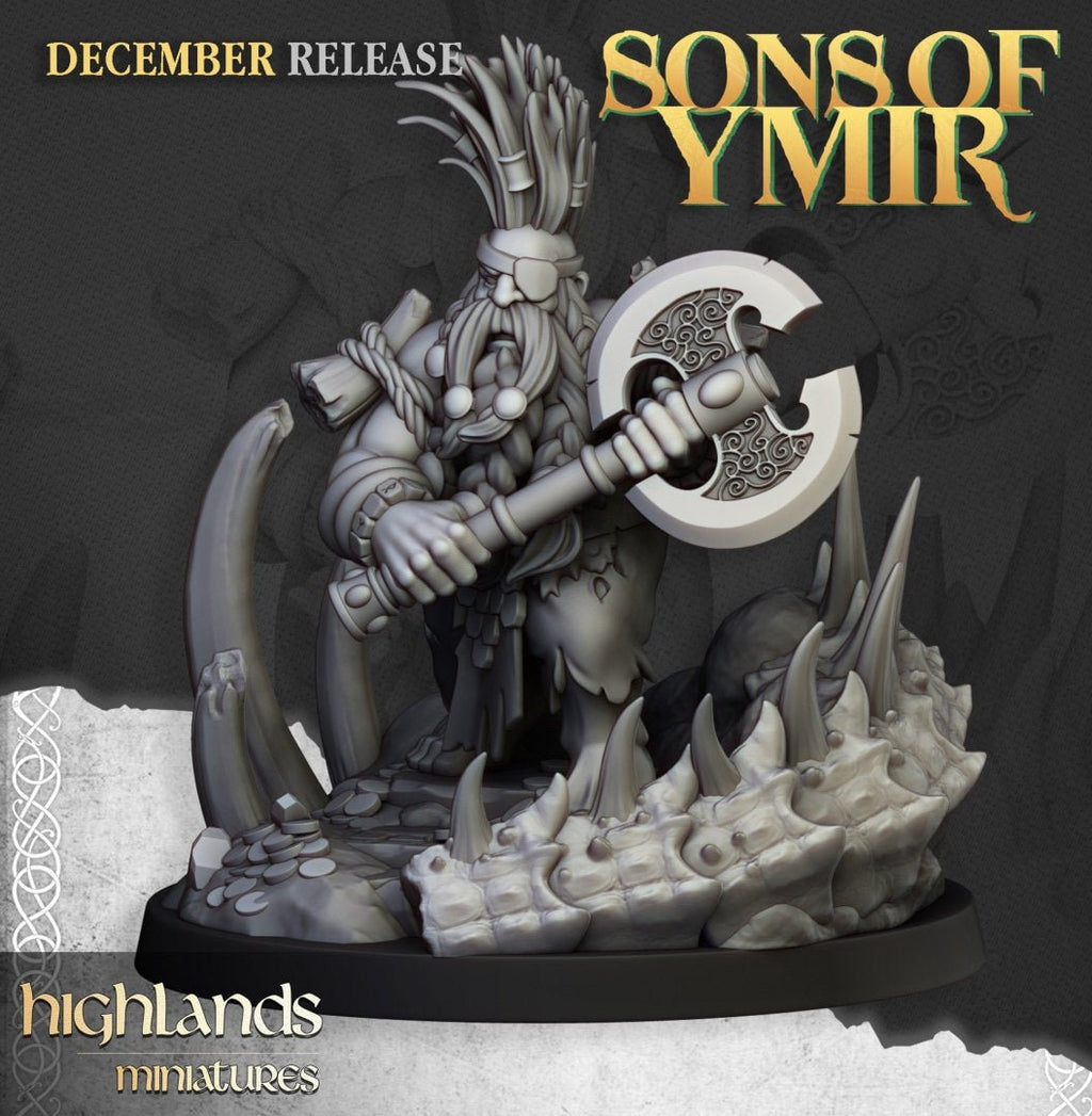 Dwarf Dragonseeker - Sons of Ymir - Highlands Miniatures - Sigmarite Boutique