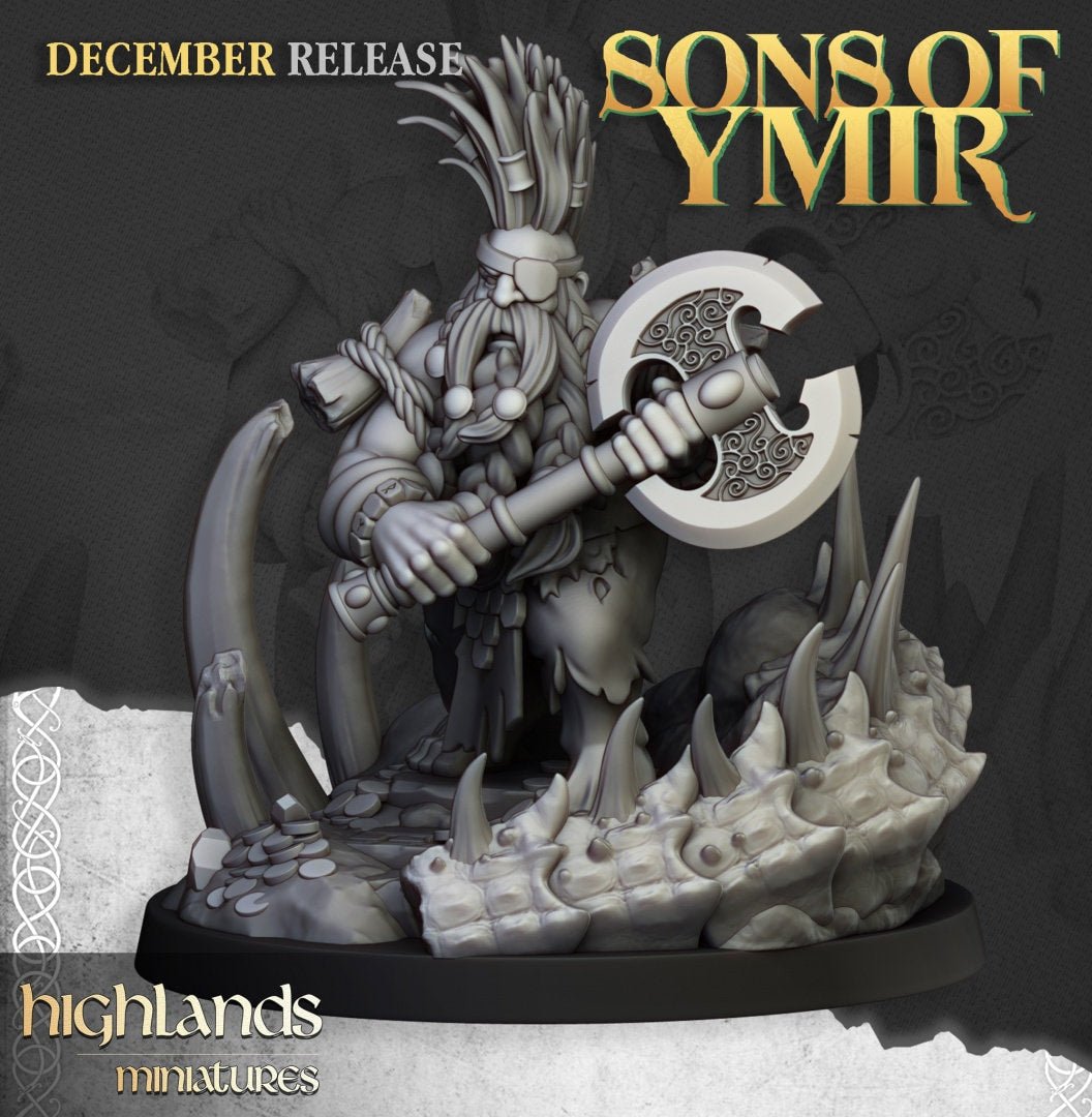 Dwarf Dragonseeker - Sons of Ymir - Highlands Miniatures - Sigmarite Boutique
