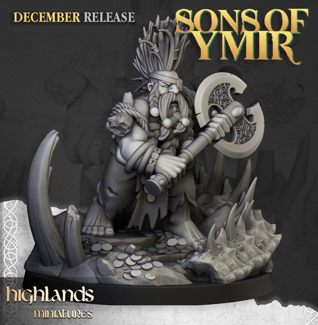 Dwarf Dragonseeker - Sons of Ymir - Highlands Miniatures - Sigmarite Boutique