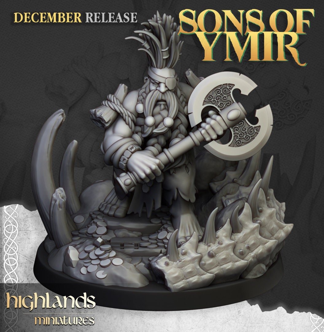 Dwarf Dragonseeker - Sons of Ymir - Highlands Miniatures - Sigmarite Boutique