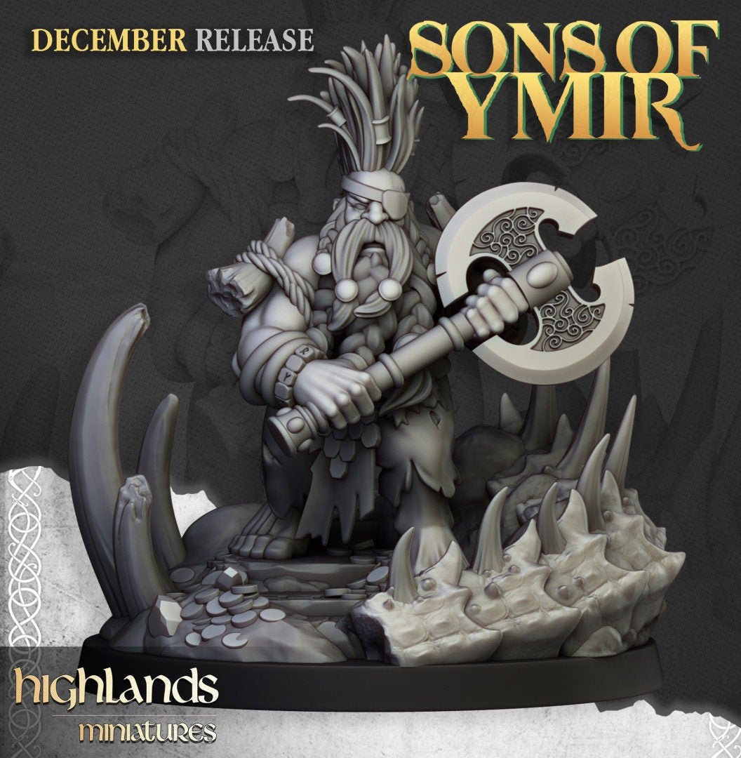 Dwarf Dragonseeker - Sons of Ymir - Highlands Miniatures - Sigmarite Boutique