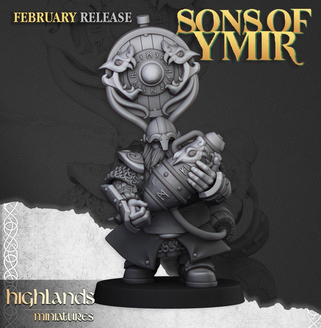 Dwarf Firespitters - Sons of Ymir - Highlands Miniatures - Sigmarite Boutique