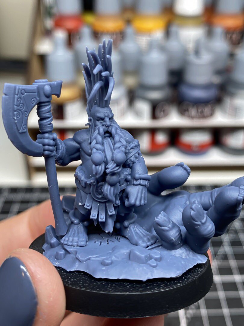 Dwarf Giantseeker - Sons of Ymir - Highlands Miniatures - Sigmarite Boutique