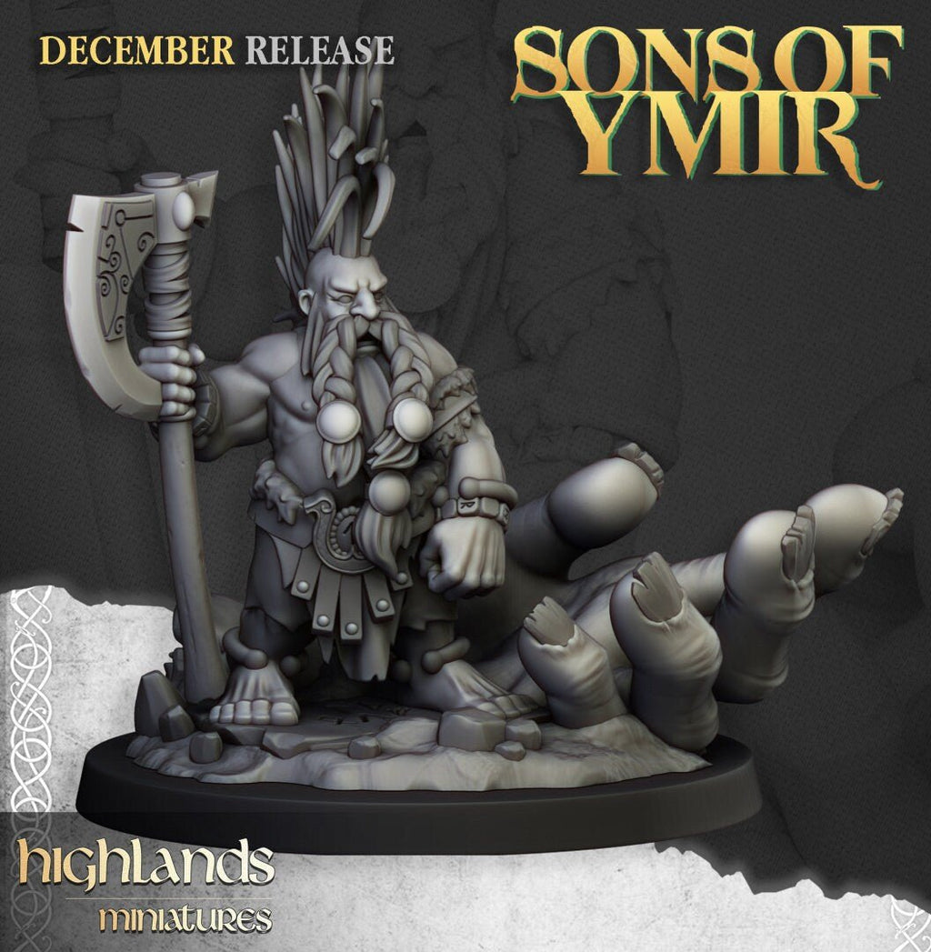 Dwarf Giantseeker - Sons of Ymir - Highlands Miniatures - Sigmarite Boutique