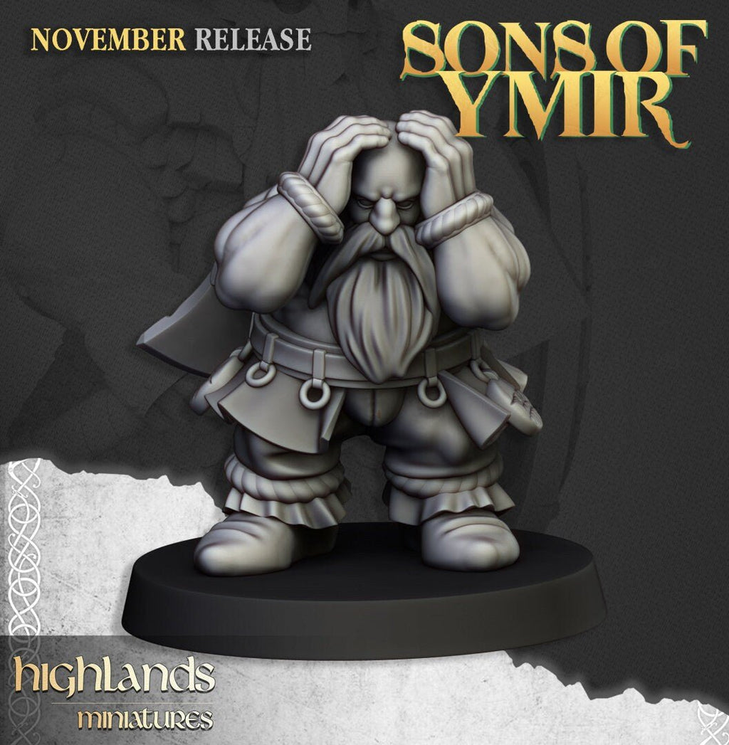 Dwarf Great Cannon - Sons of Ymir - Highlands Miniatures - Sigmarite Boutique