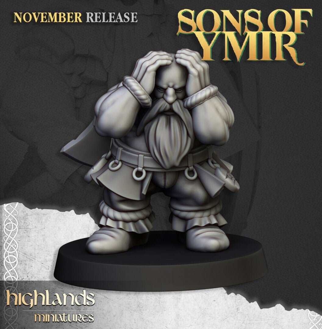 Dwarf Great Cannon - Sons of Ymir - Highlands Miniatures - Sigmarite Boutique