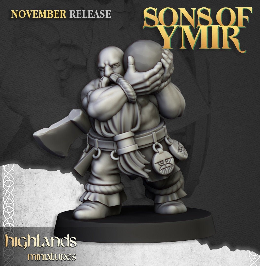 Dwarf Great Cannon - Sons of Ymir - Highlands Miniatures - Sigmarite Boutique