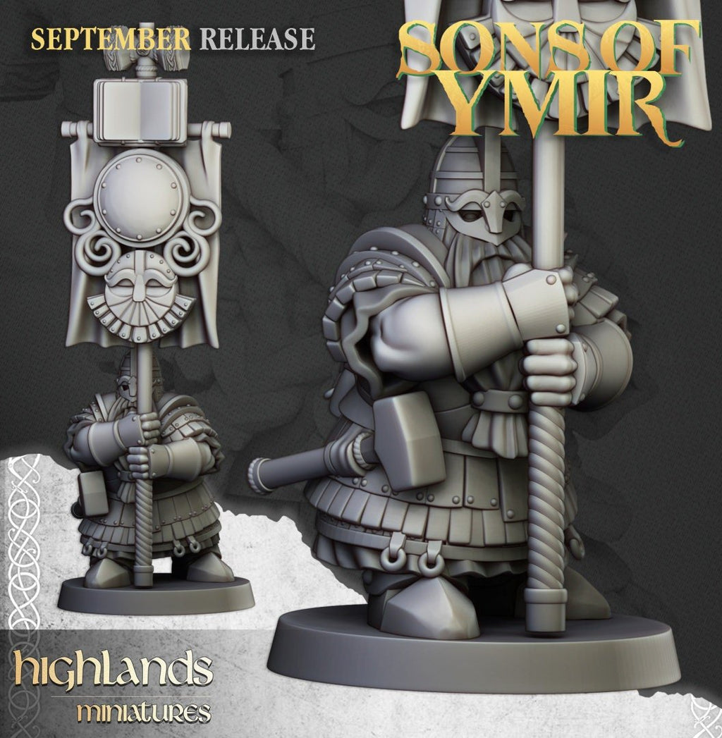 Dwarf Kingsguard - Sons of Ymir - Highlands Miniatures - Sigmarite Boutique