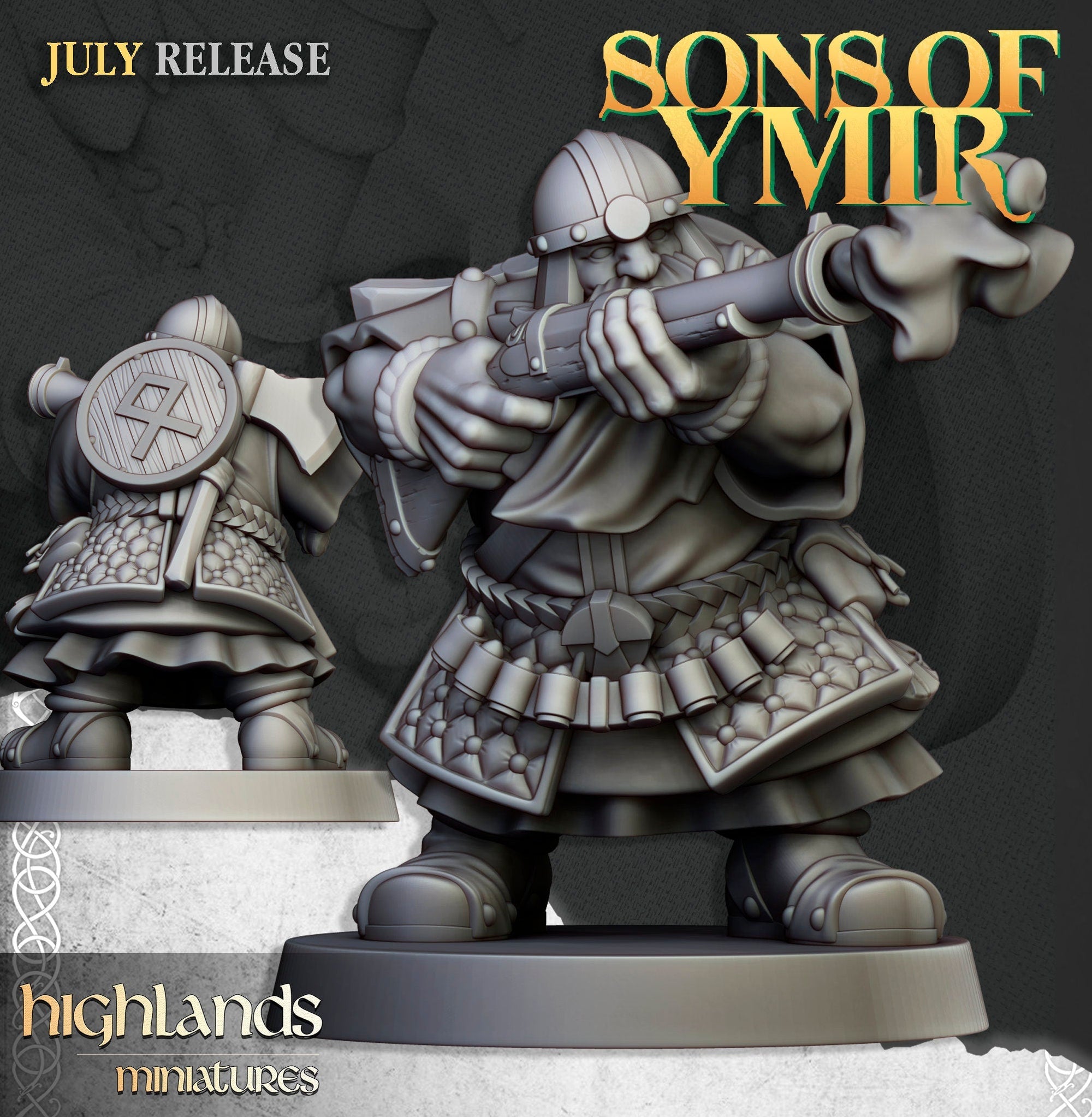 Dwarf Marksmen - Sons of Ymir - Highlands Miniatures - Sigmarite Boutique