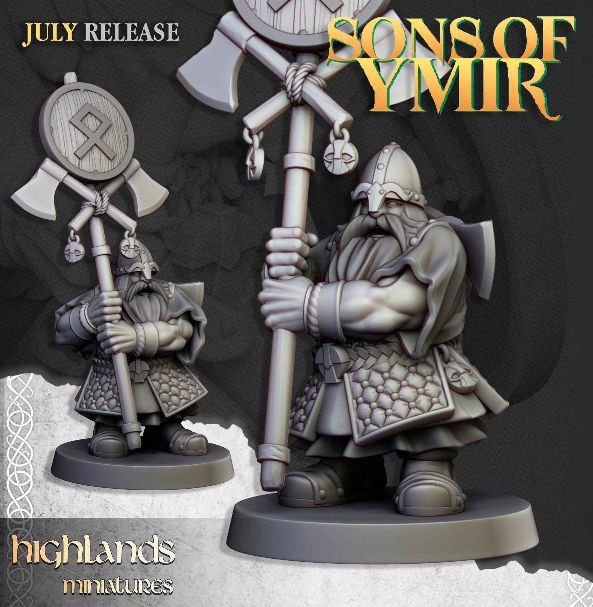 Dwarf Marksmen - Sons of Ymir - Highlands Miniatures - Sigmarite Boutique