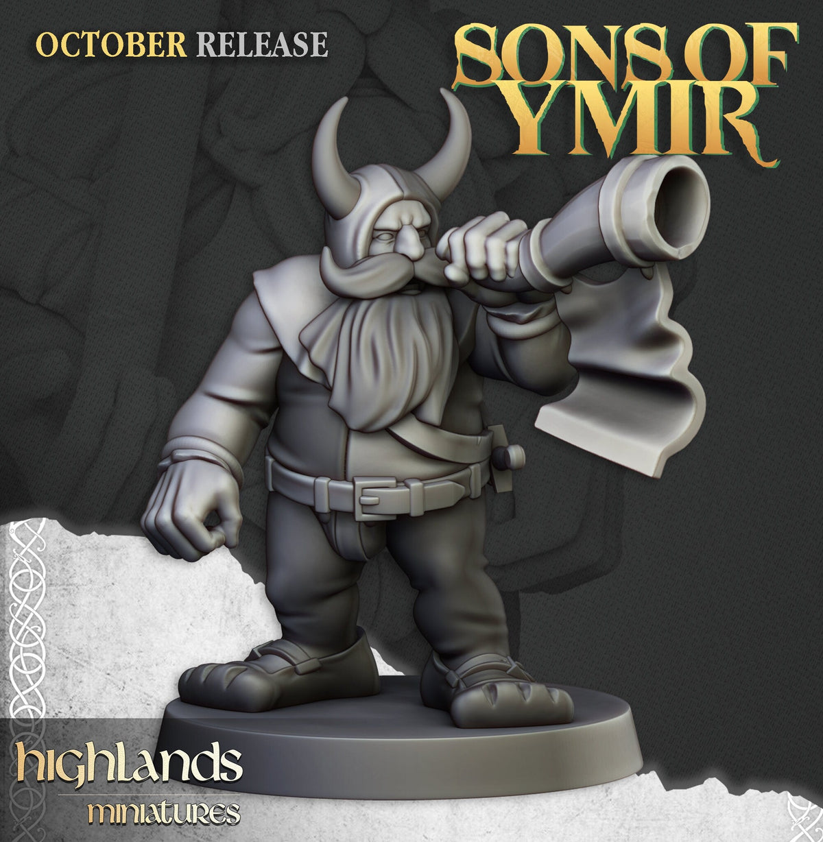 Dwarf Pikemen - Sons of Ymir - Highlands Miniatures - Sigmarite Boutique