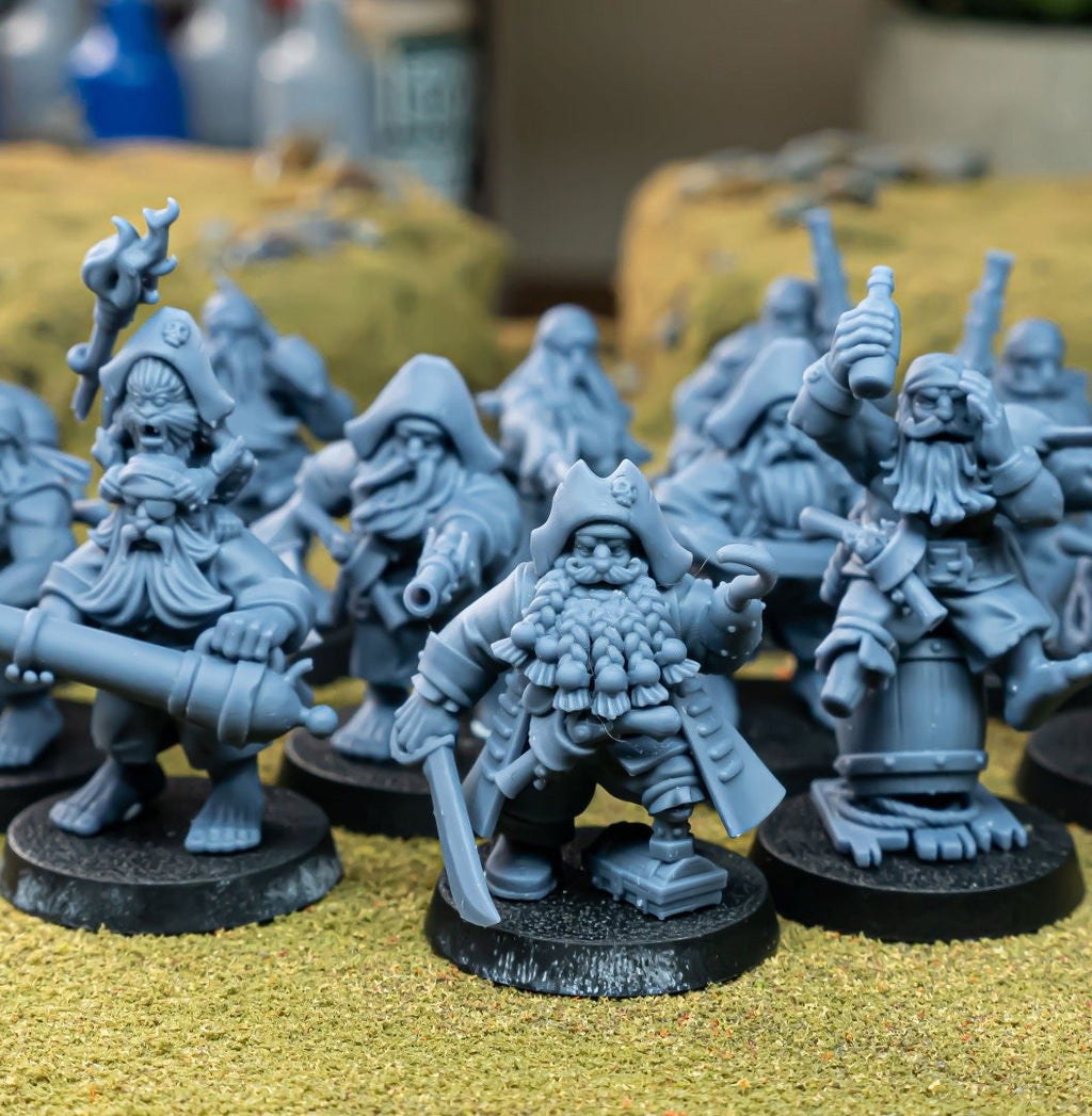 Dwarf Pirates - Sons of Ymir - Highlands Miniatures - Sigmarite Boutique