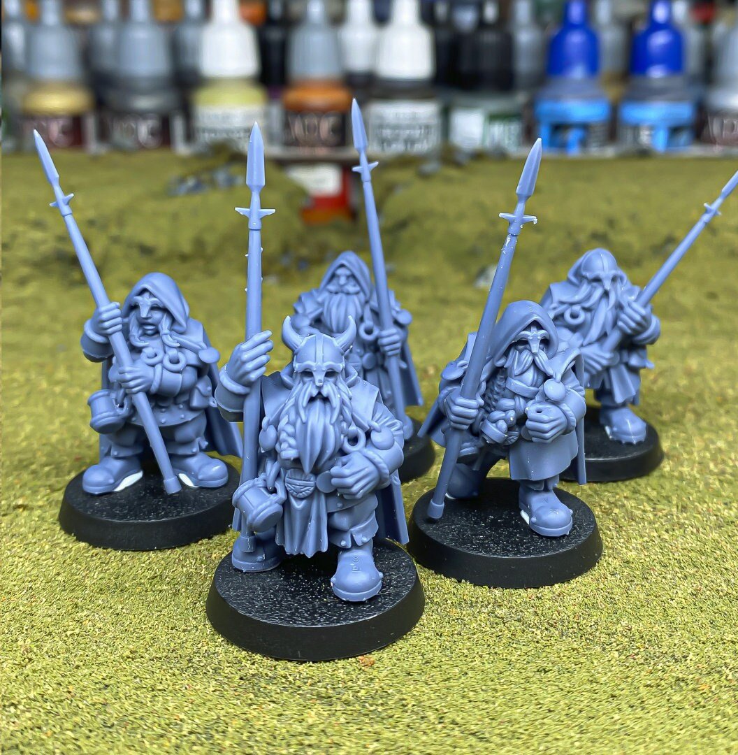 Dwarf Rangers - Sons of Ymir - Highlands Miniatures - Sigmarite Boutique