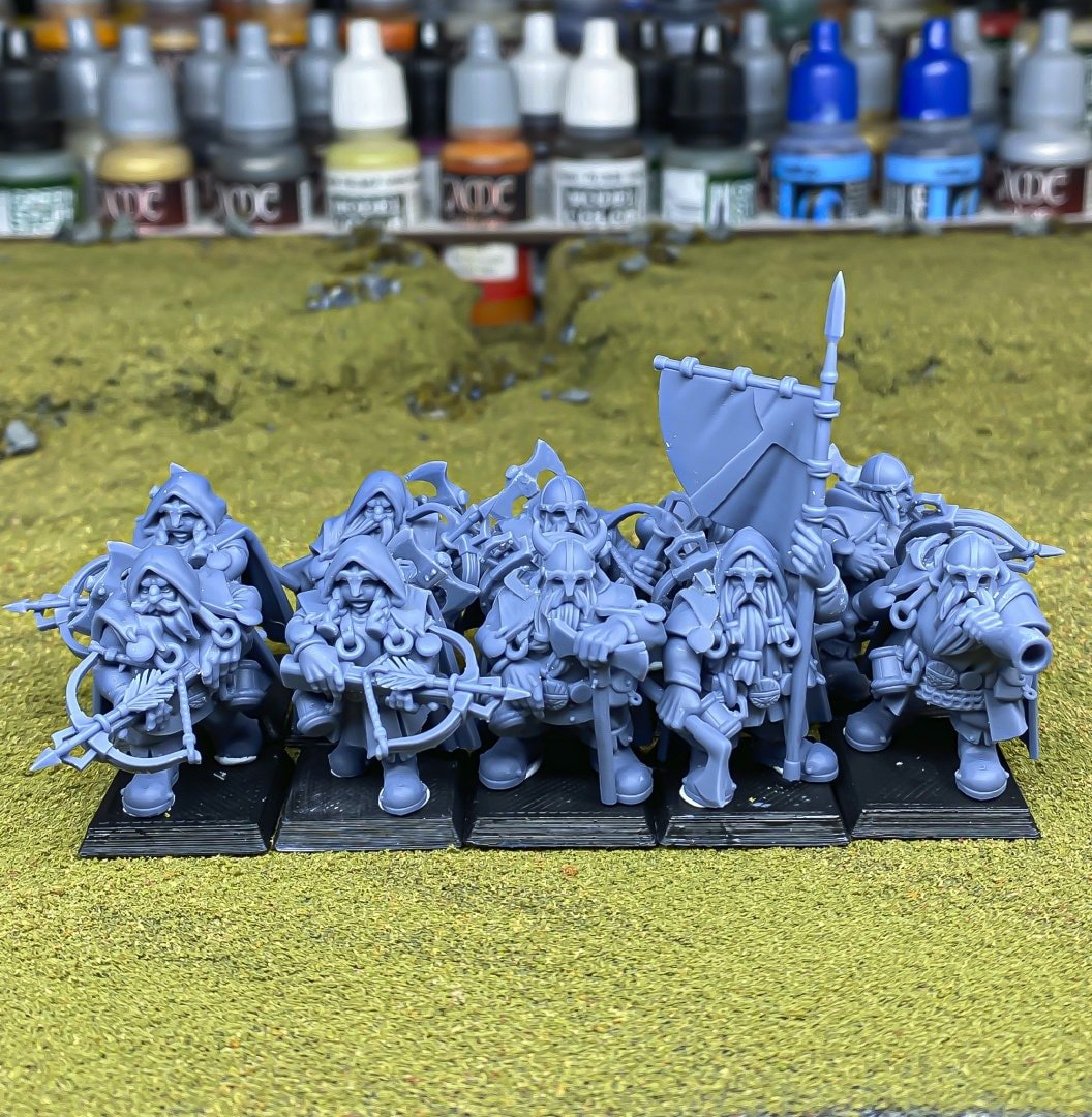 Dwarf Rangers - Sons of Ymir - Highlands Miniatures - Sigmarite Boutique