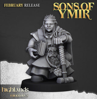 Dwarf Runepriests - Sons of Ymir - Highlands Miniatures - Sigmarite Boutique