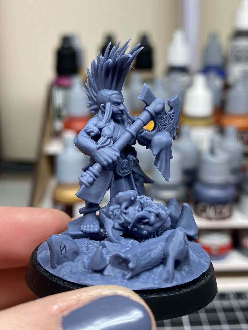 Dwarf Trollseeker - Sons of Ymir - Highlands Miniatures - Sigmarite Boutique