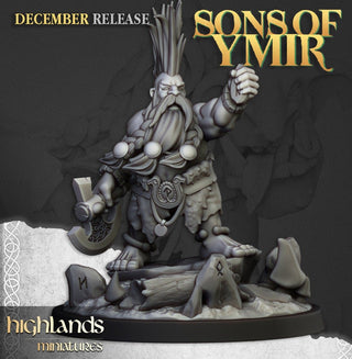 Dwarf Trollseeker - Sons of Ymir - Highlands Miniatures - Sigmarite Boutique