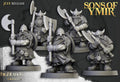 Dwarf Two-Handed Warriors - Sons of Ymir - Highlands Miniatures - Sigmarite Boutique