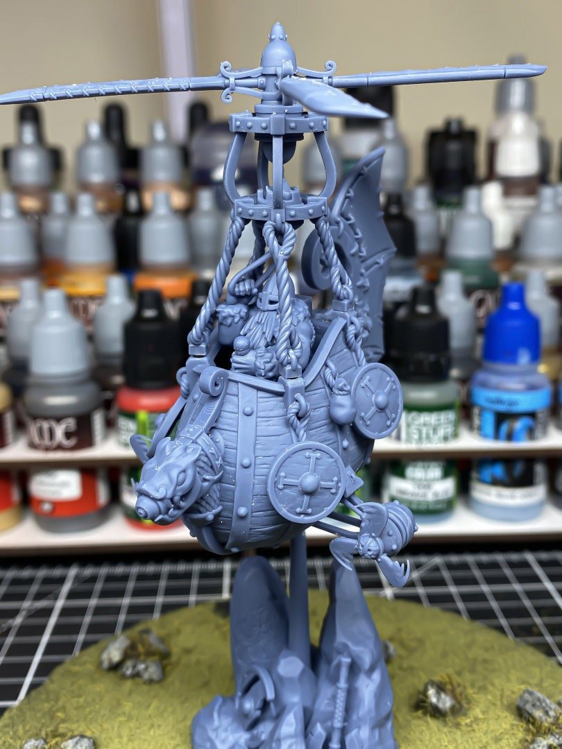 Dwarven Flying Machines - Sons of Ymir - Highlands Miniatures - Sigmarite Boutique