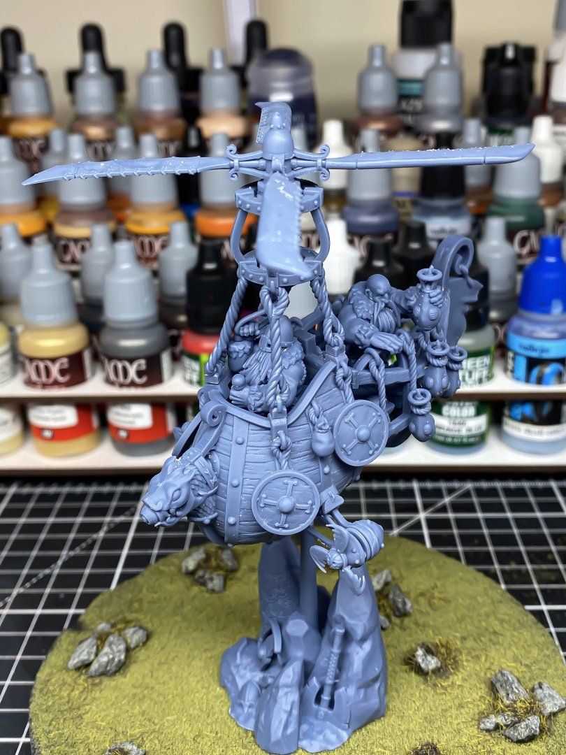 Dwarven Flying Machines - Sons of Ymir - Highlands Miniatures - Sigmarite Boutique