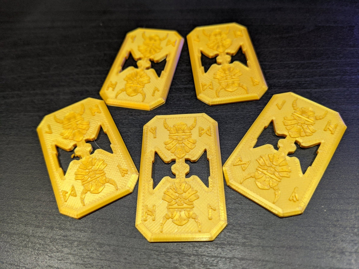 Dwarven Gold Chits - Sigmarite Boutique