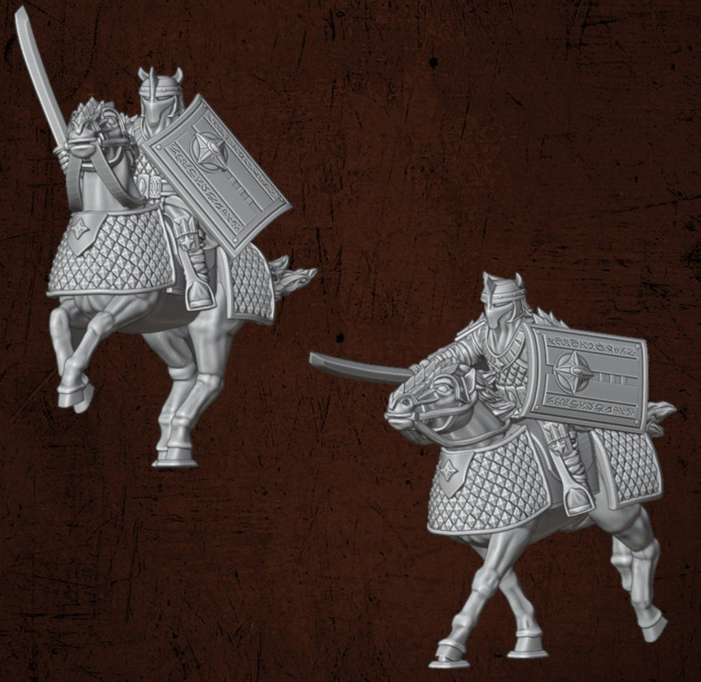 Eastern Immortal Cataphracts - Dark Lords Fallen Legions - Quartermaster 3D - Sigmarite Boutique