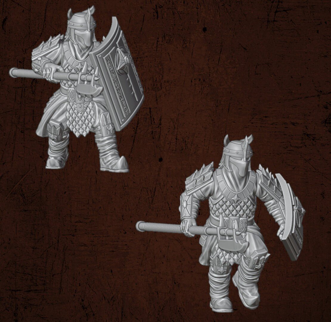 Eastern Immortal Warriors - Dark Lords Fallen Legions - Quartermaster 3D - Sigmarite Boutique
