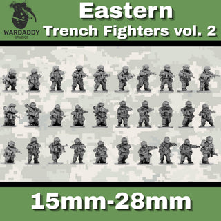 Eastern Modern Infantry - 10-28mm Modern Military Miniatures - Resin Wargaming Infantry - Wardaddy Studios - Sigmarite Boutique