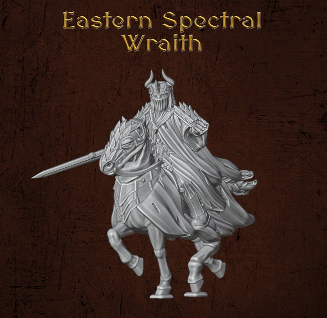Eastern Spectral Wraith - Dark Lords Fallen Legions - Quartermaster 3D - Sigmarite Boutique