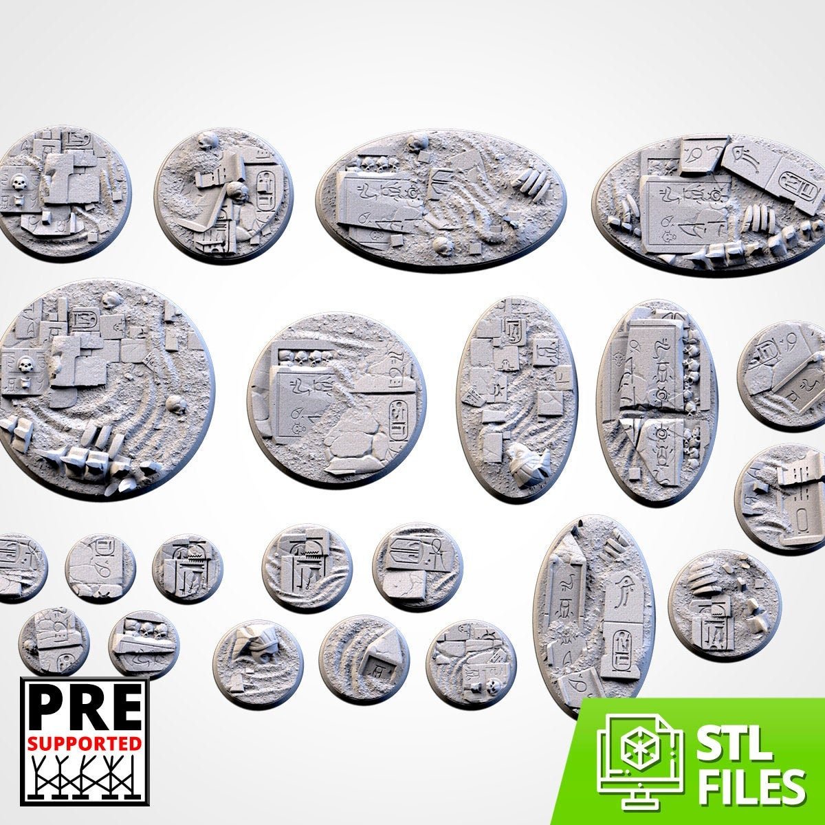 Egyptian Bases - Txarli Factory - Sigmarite Boutique
