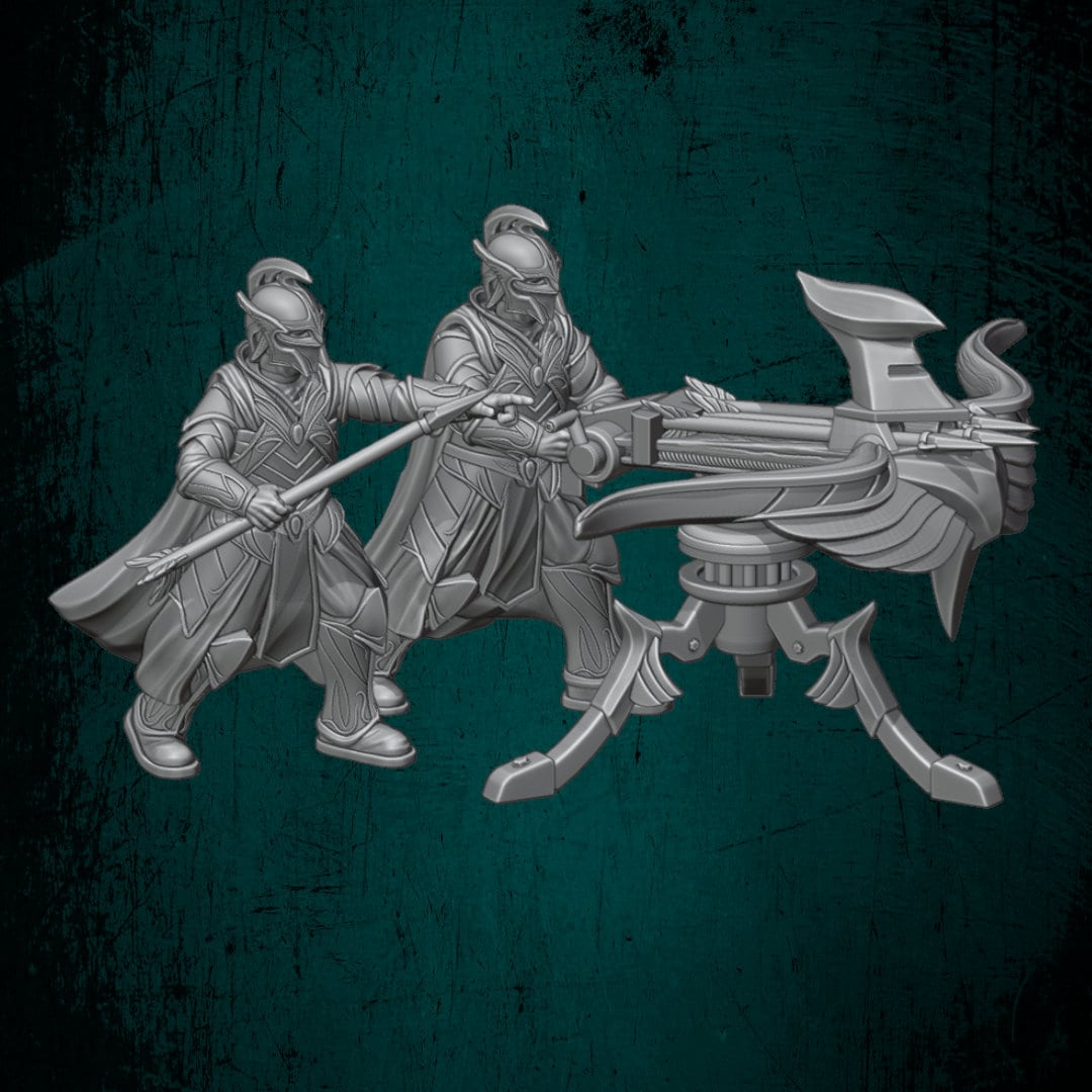 Elf Bolt Thrower - Elves and Men - Quartermaster 3D - Sigmarite Boutique