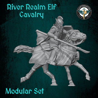 Elf Cavalry - Elves and Men - Quartermaster 3D - Sigmarite Boutique