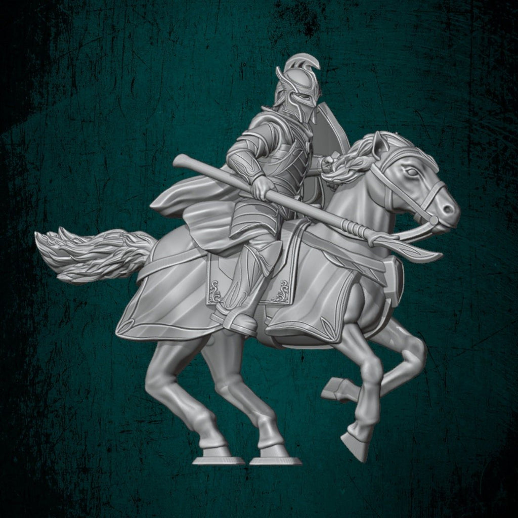 Elf Cavalry - Elves and Men - Quartermaster 3D - Sigmarite Boutique