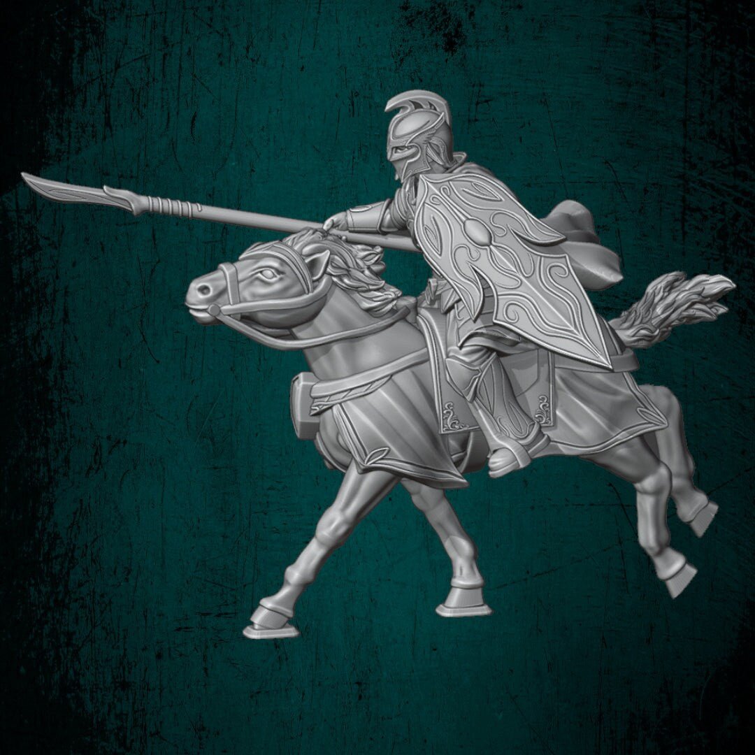 Elf Cavalry - Elves and Men - Quartermaster 3D - Sigmarite Boutique