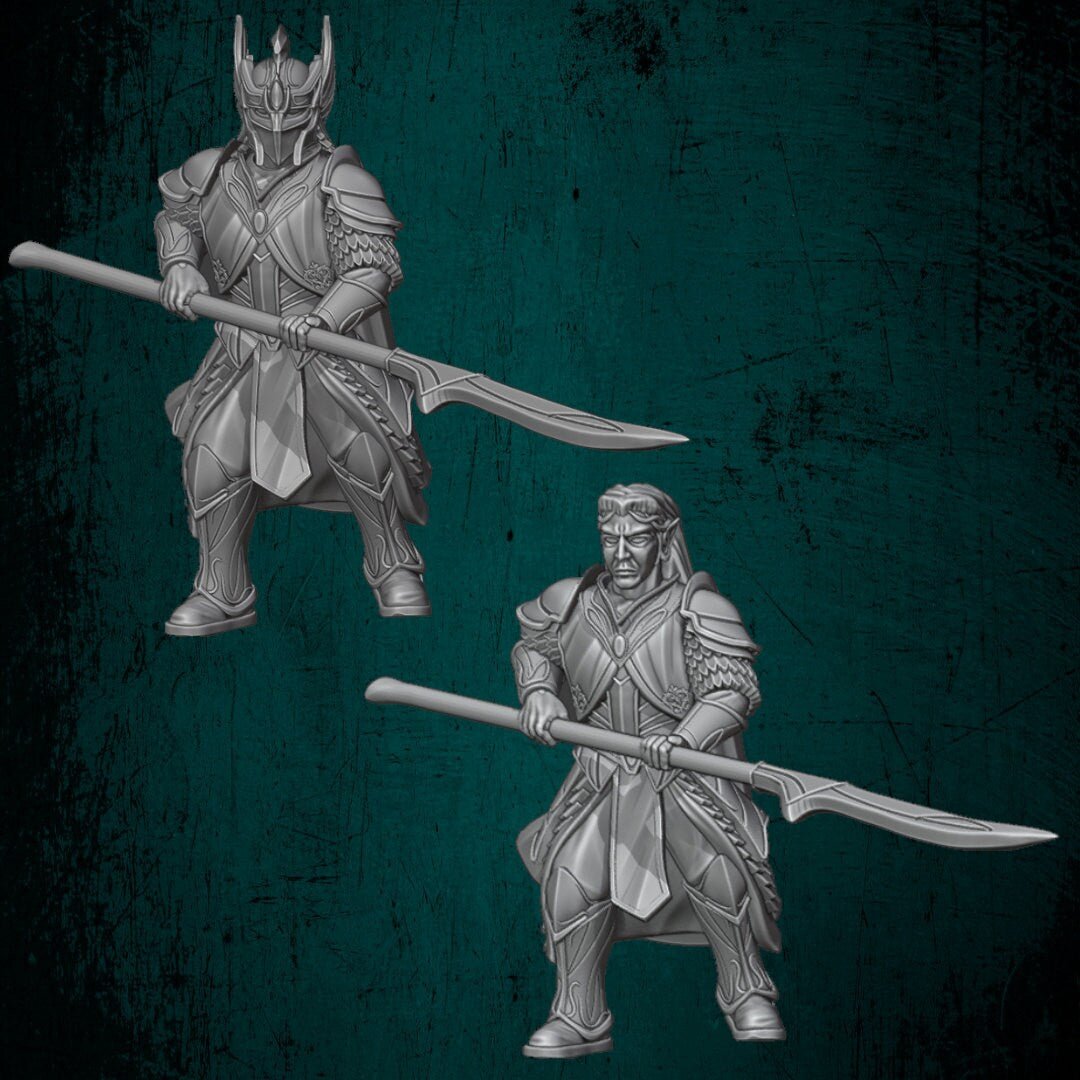Elf King - Elves and Men - Quartermaster 3D - Sigmarite Boutique