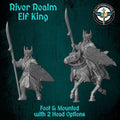 Elf King - Elves and Men - Quartermaster 3D - Sigmarite Boutique