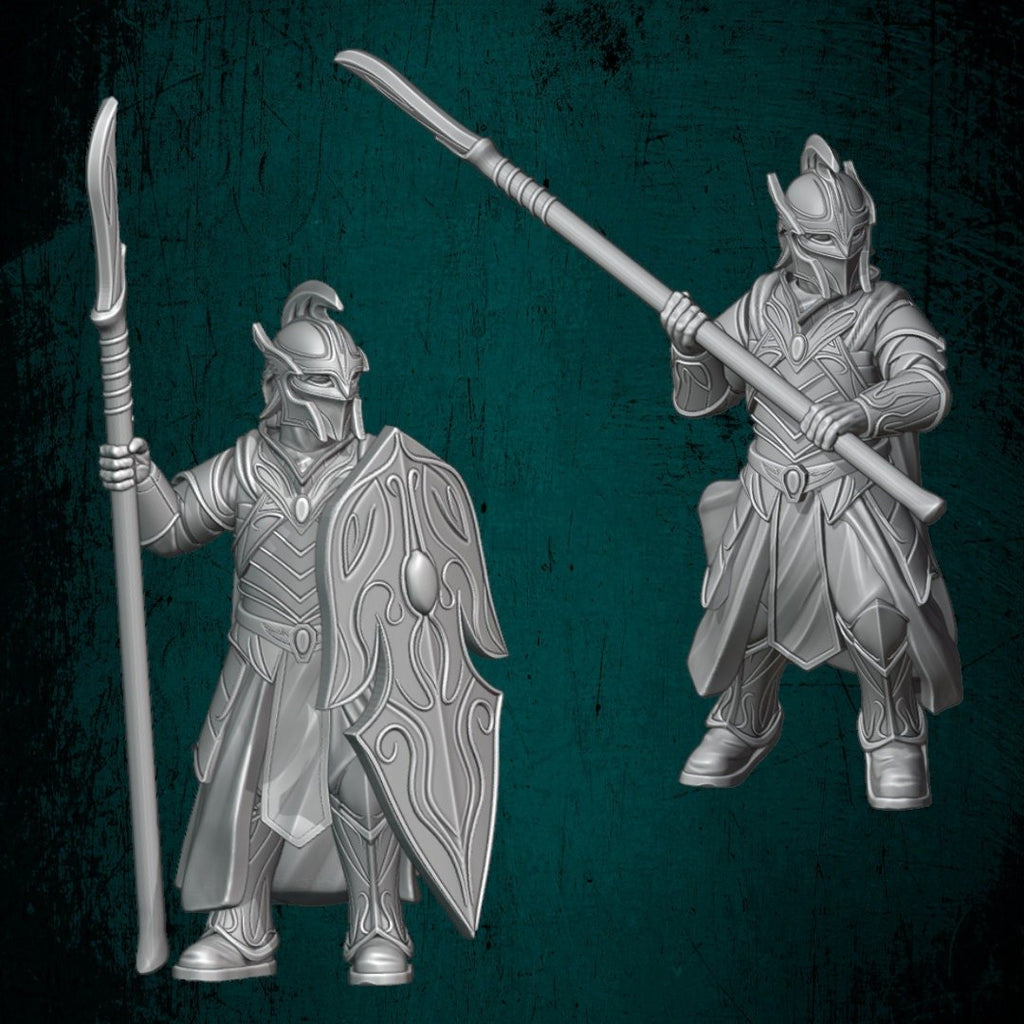 Elf Warriors - Elves and Men - Quartermaster 3D - Sigmarite Boutique