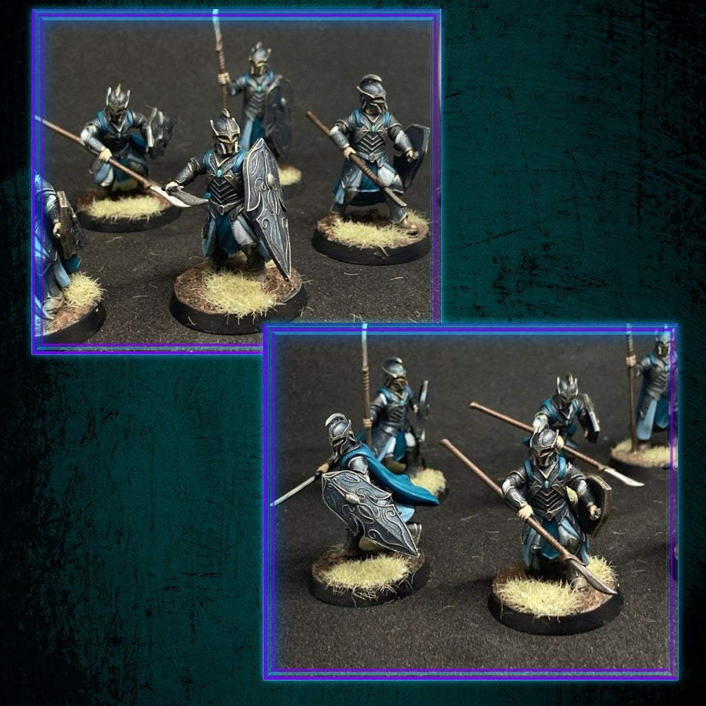 Elf Warriors - Elves and Men - Quartermaster 3D - Sigmarite Boutique