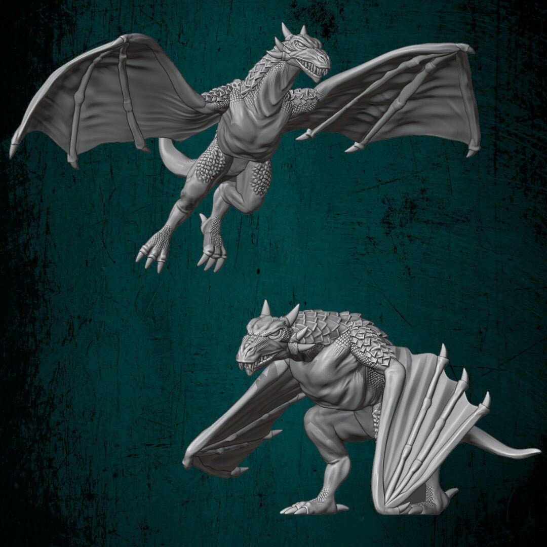 Elf Wyverns and Wyvern Riders - Elves and Men - Quartermaster 3D - Sigmarite Boutique