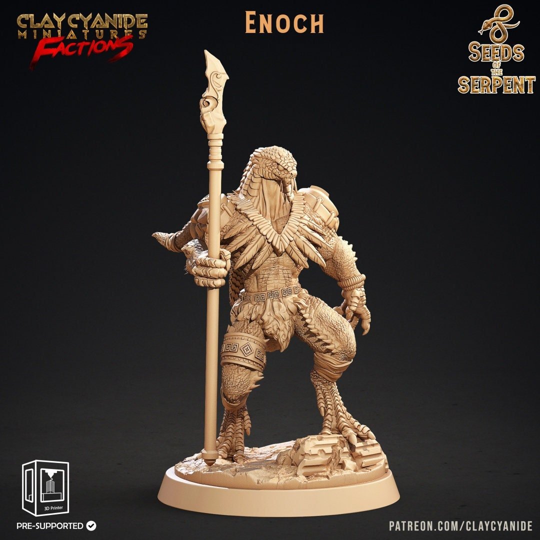 Enoch - Seeds of the Serpent - Clay Cyanide - Sigmarite Boutique