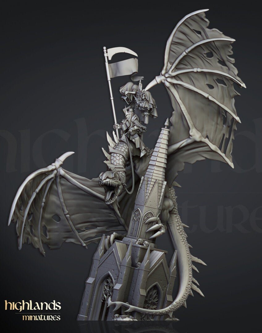 Ezekiel, Lord Necromancer - Highlands Miniatures - Sigmarite Boutique