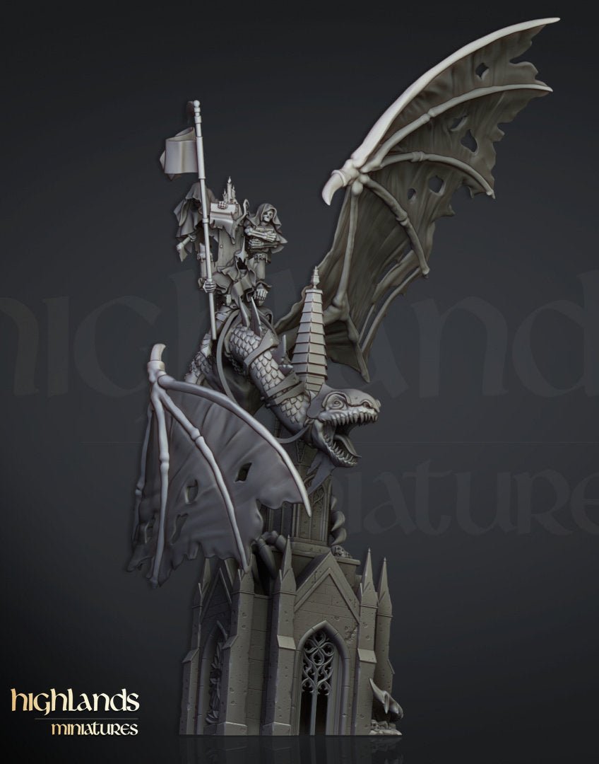 Ezekiel, Lord Necromancer - Highlands Miniatures - Sigmarite Boutique