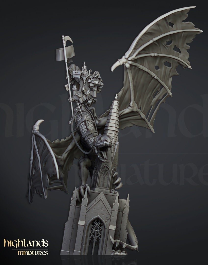 Ezekiel, Lord Necromancer - Highlands Miniatures - Sigmarite Boutique