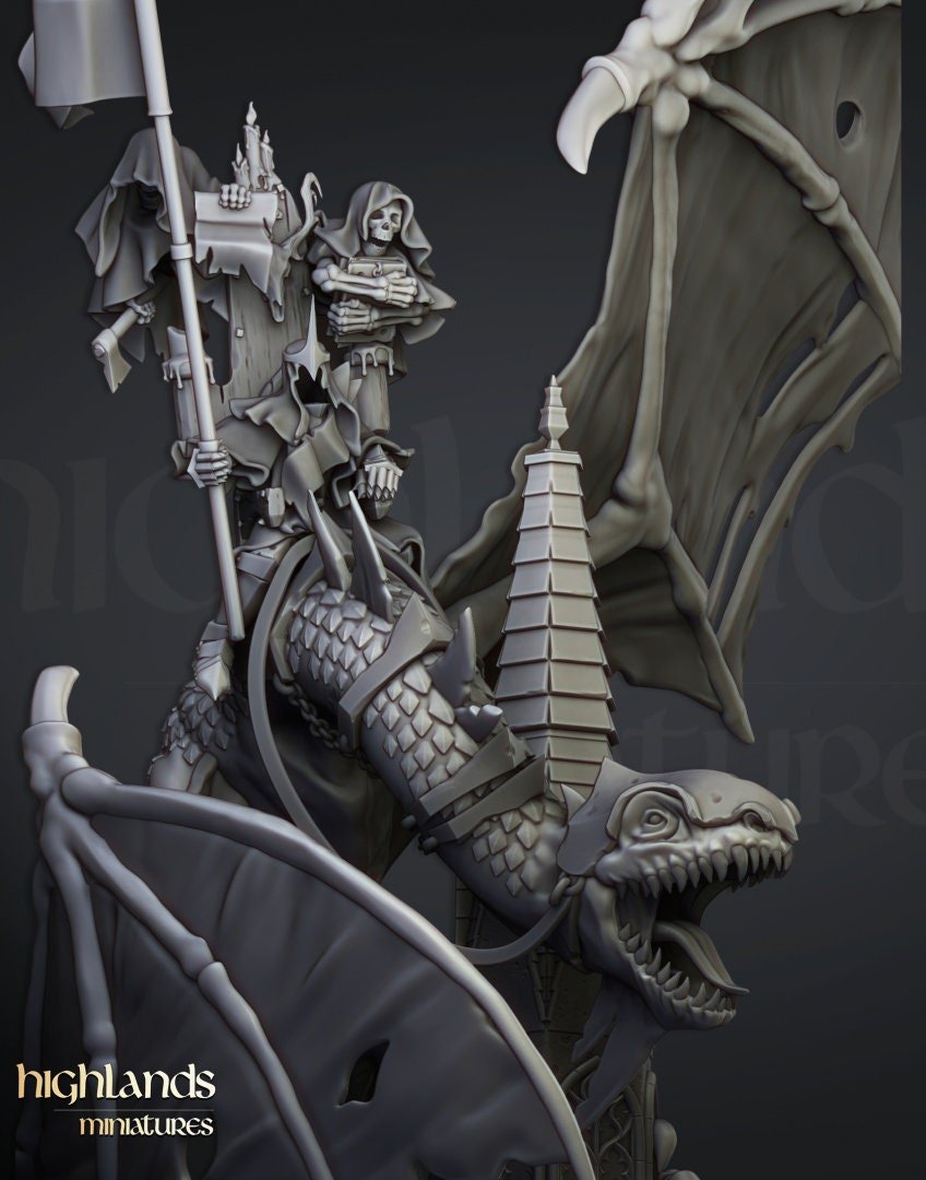 Ezekiel, Lord Necromancer - Highlands Miniatures - Sigmarite Boutique