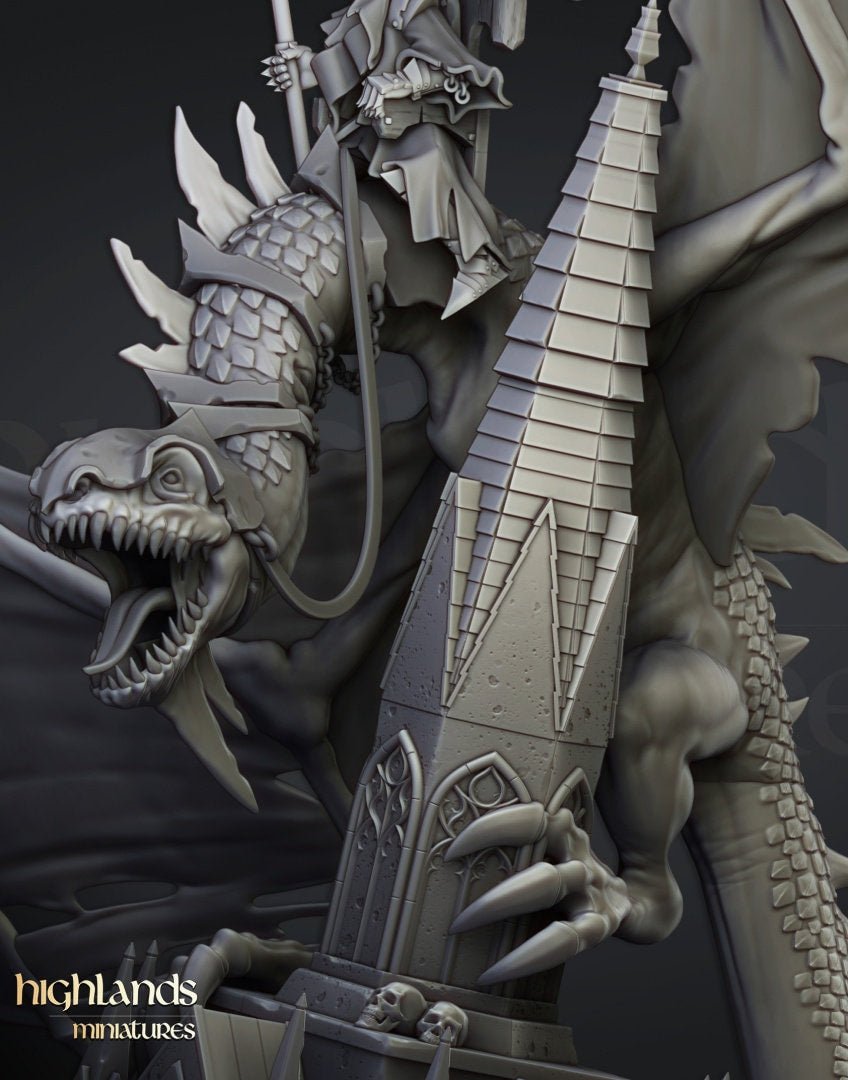 Ezekiel, Lord Necromancer - Highlands Miniatures - Sigmarite Boutique
