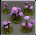 Faerie Mushrooms - Fantastic Plants and Rocks - Print Your Monsters - Sigmarite Boutique