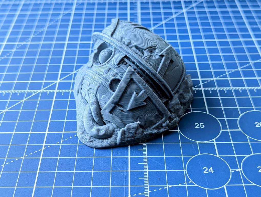Fallen Titan - Scifi Terrain - 3D Printed PLA Plastic - Sigmarite Boutique