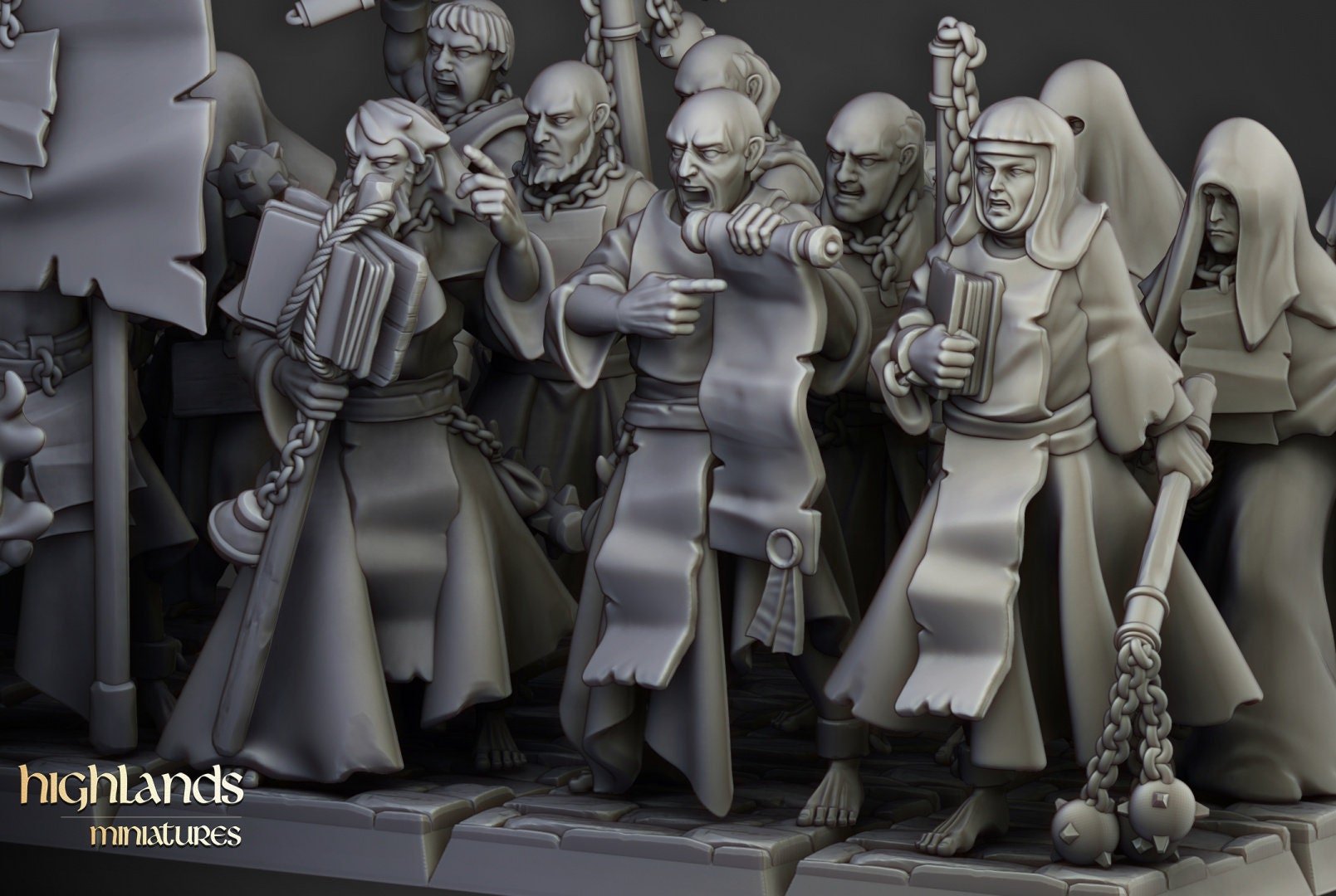 Fanatical Zealots - Highlands Miniatures - Sigmarite Boutique